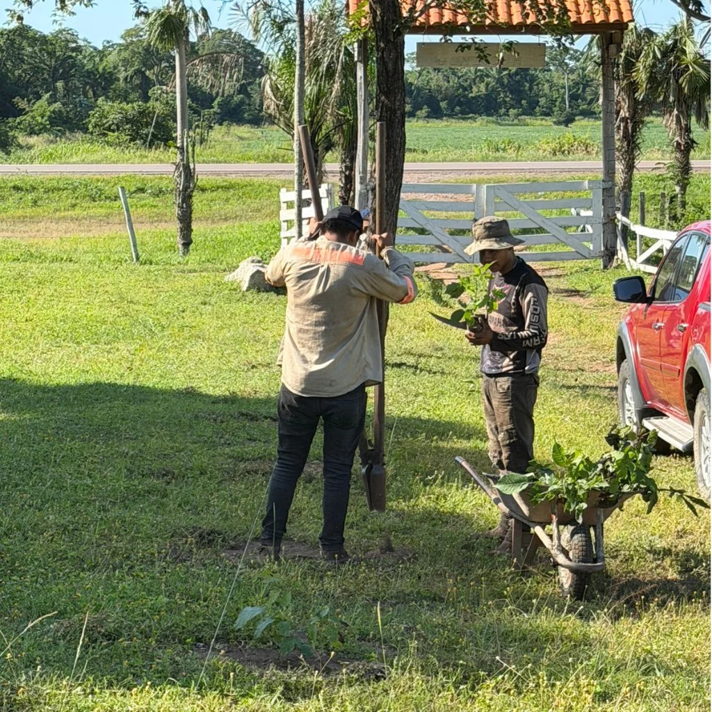 Ketrawe team members working in the field